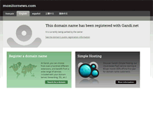 Tablet Screenshot of monitornews.com